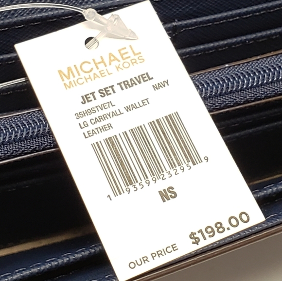 ⚠️LAST 1⚠️Michael Kors Large Carryall Wallet Blue - Picture 5 of 5